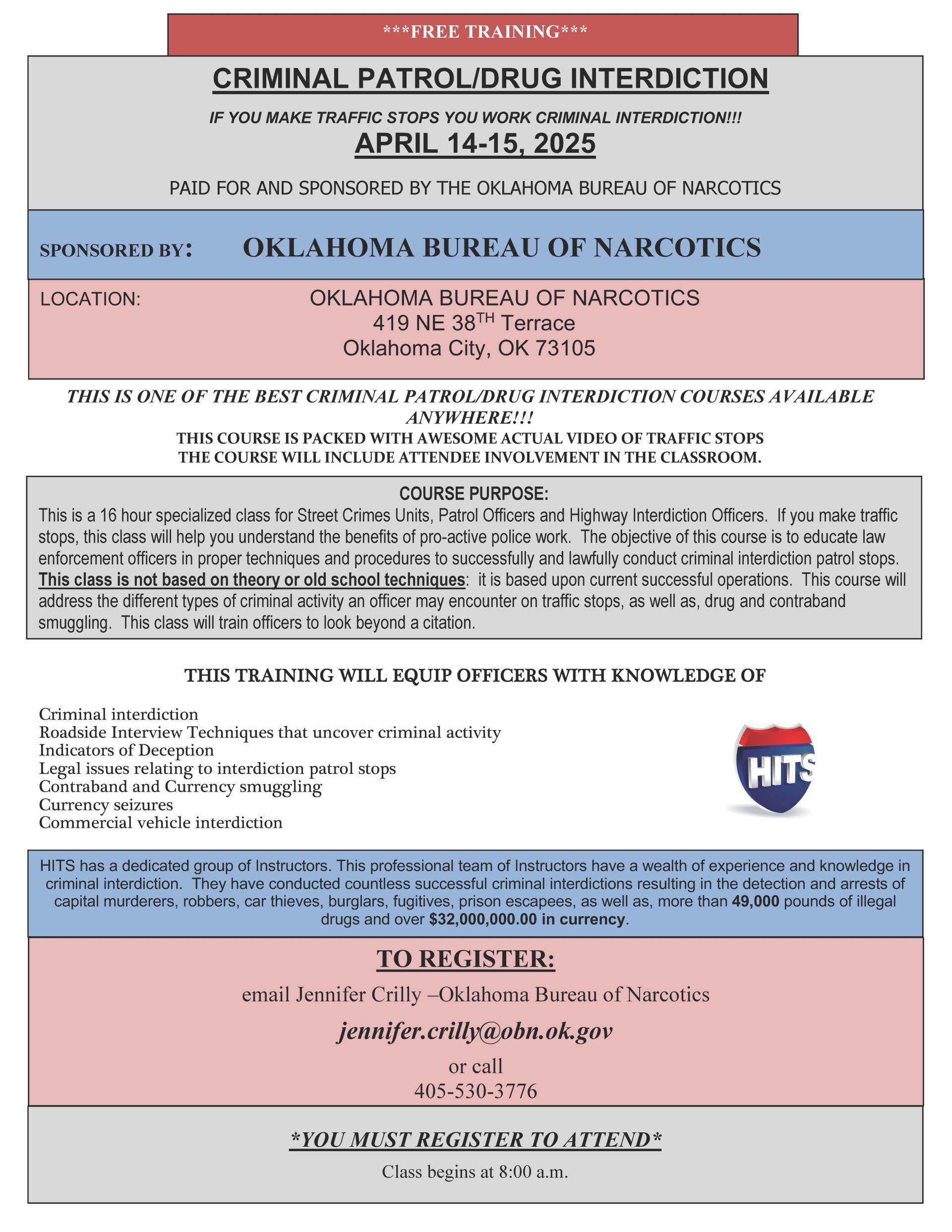 OBN Interdiction APRIL 2025